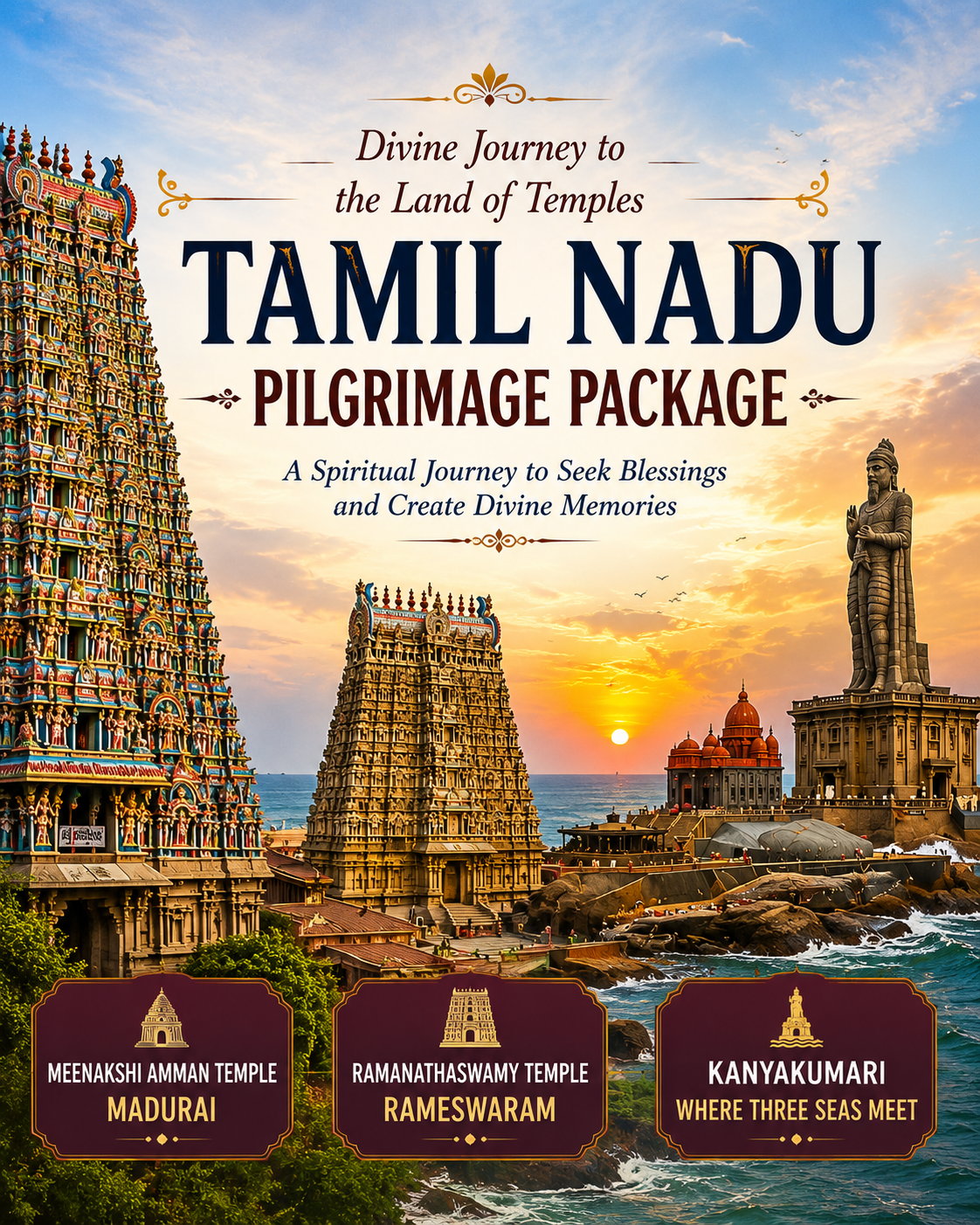 Tamil Nadu Divine Pilgrimage Tour