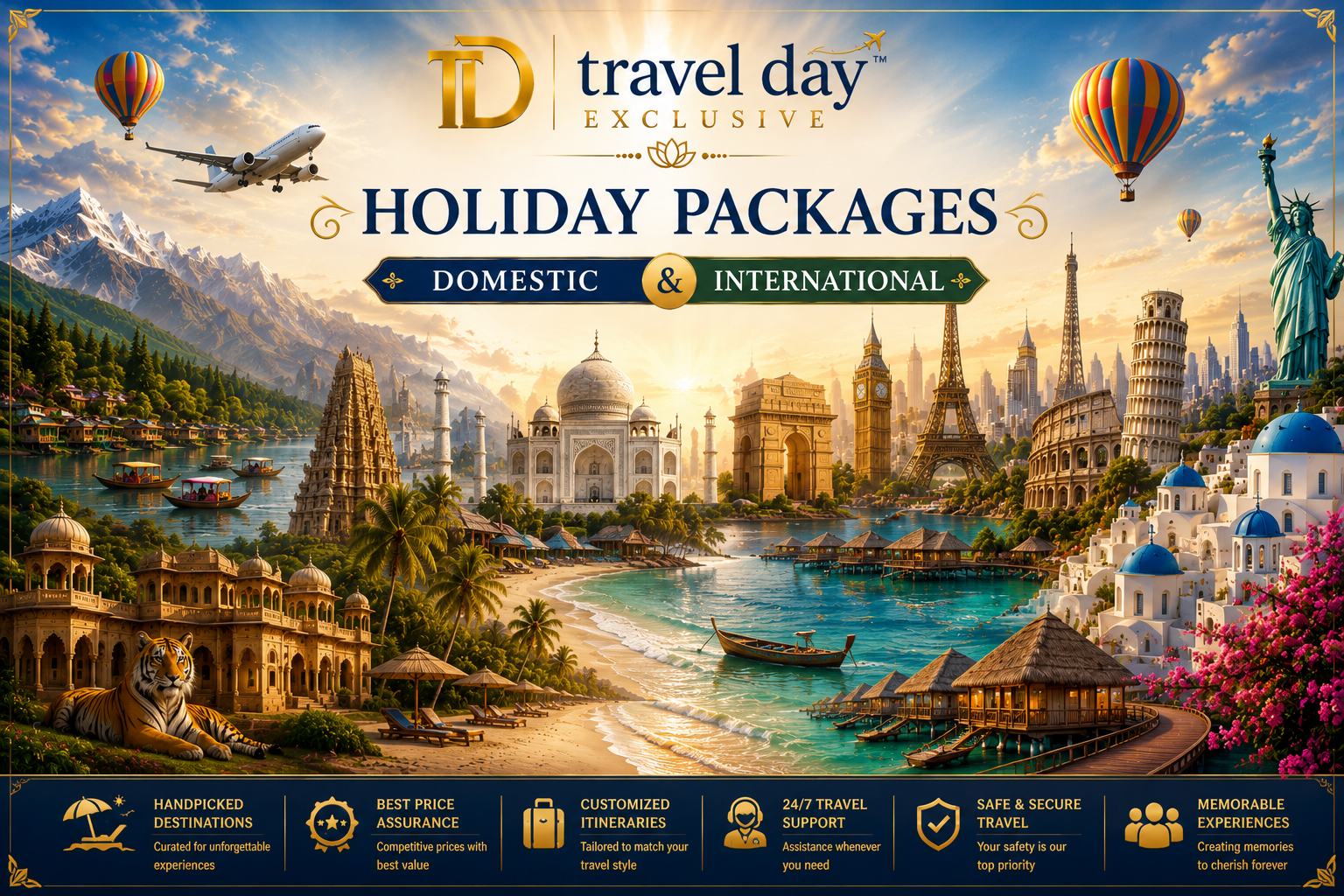 Handpicked escapes across India & the world