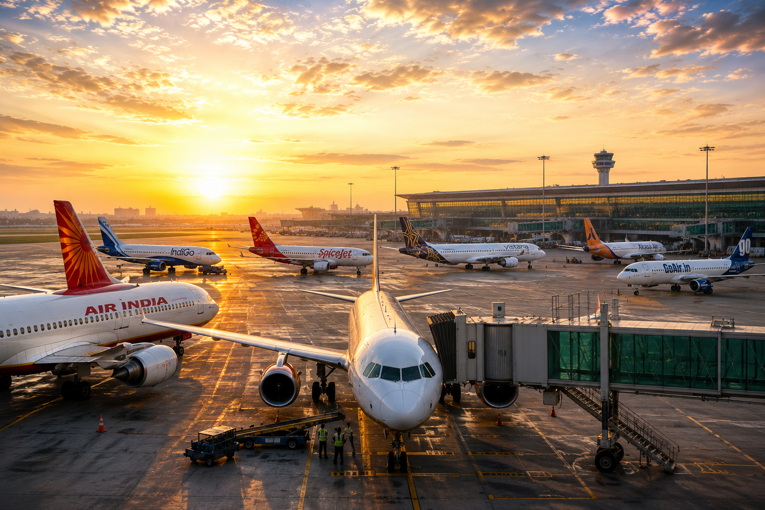 Domestic flight booking