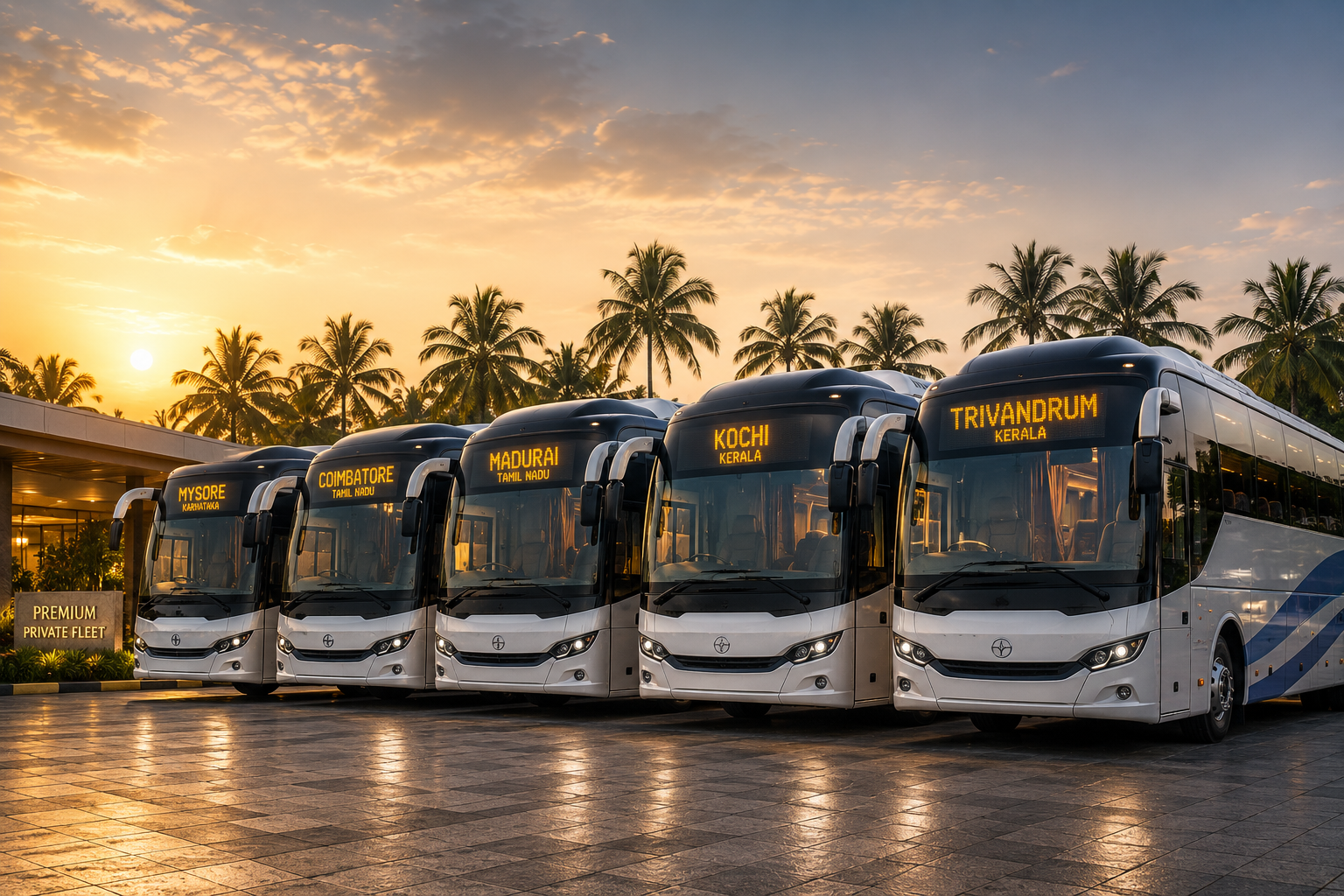Luxury sleeper coach