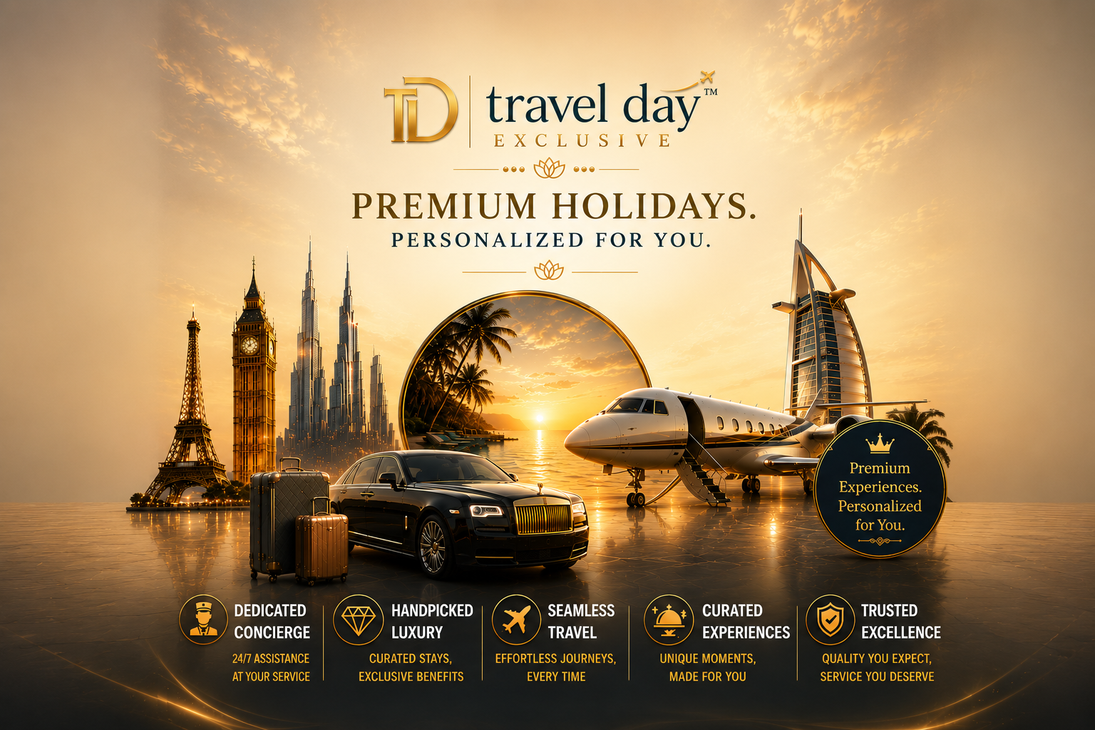 Travel Day Exclusive premium experience