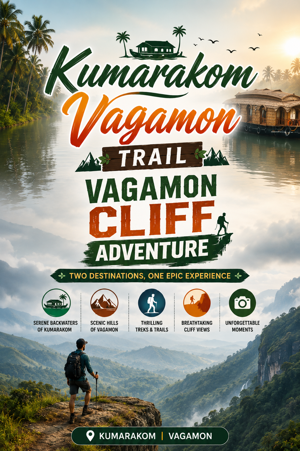 Vagamon Cliff Adventure — Vagamon, India
